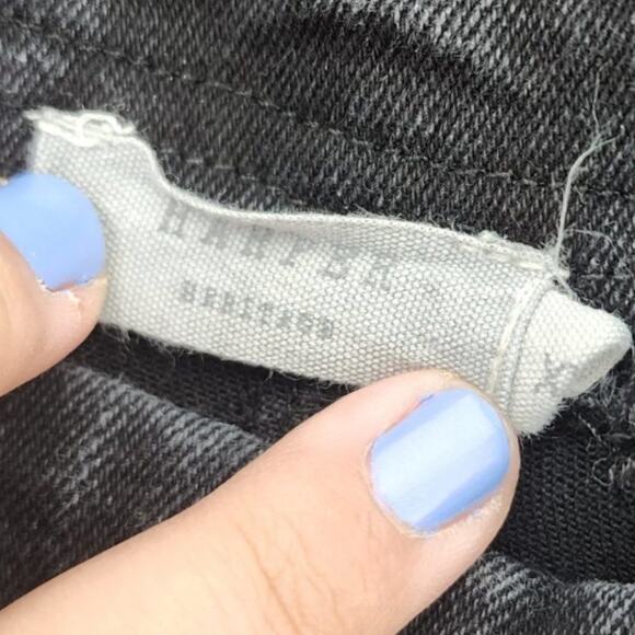 HARPER Black Overall Dress Womens Size XS Extra Small - Picture 2 of 3